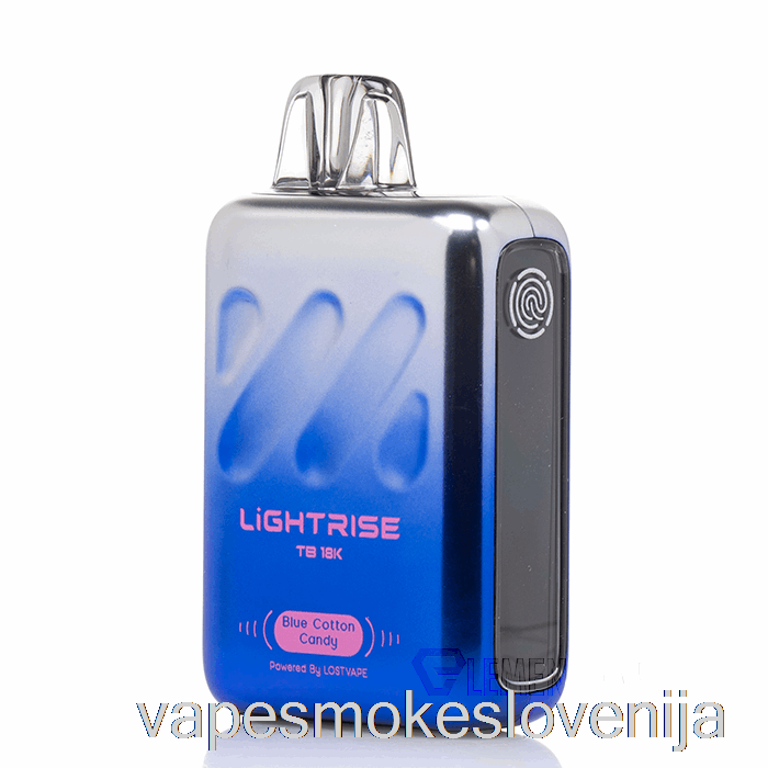 Vape Petrol Lost Vape Lightrise Tb 18k Modra Sladka Vata Za Enkratno Uporabo